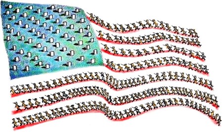 US Flag war graves 2