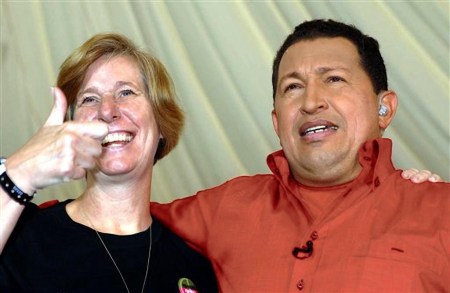 Cindy Sheehan Hugo Chavez