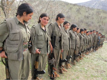 2 PKK women fighters