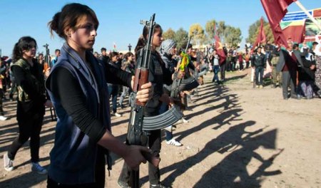 Kurdish Women battalion