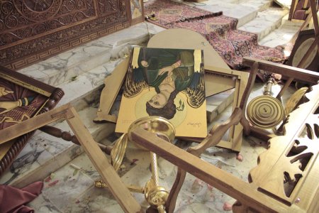 Maaloula destruction 2