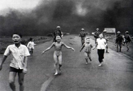 vietnam war napalm attack