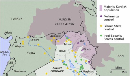 Kurdistan map 4