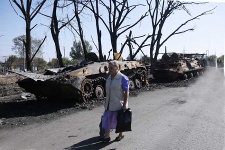 dombass destroyed APCs