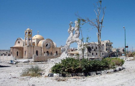 Syria church Qusayr