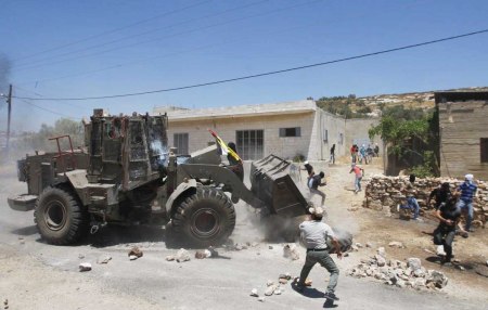 Israel bulldozer mosque