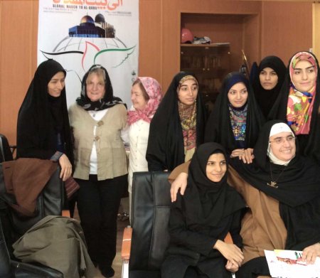 Mairead Maguire peace activists Iran