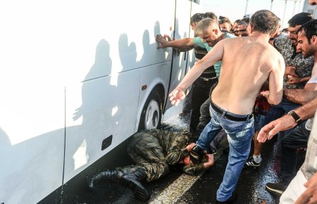 Turkey coup abused soldier