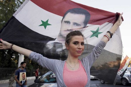 Assad supporter